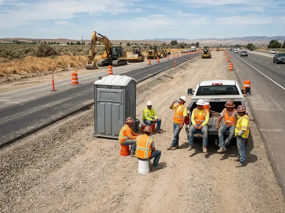 highway-road-construction-crew-007 — frequently asked questions, Porta Potty and Restroom Rentals in Grand Island, NE
